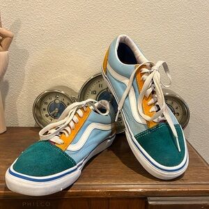 Vans Multi-colored Suede Sneakers